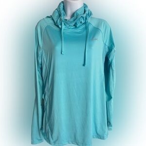 Silverbait Performance Hoody - M aqua blue   Hoody polyester spandex